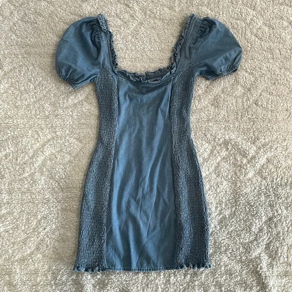 blue blush denim dress Midwest Denim Dress – Simply Blush